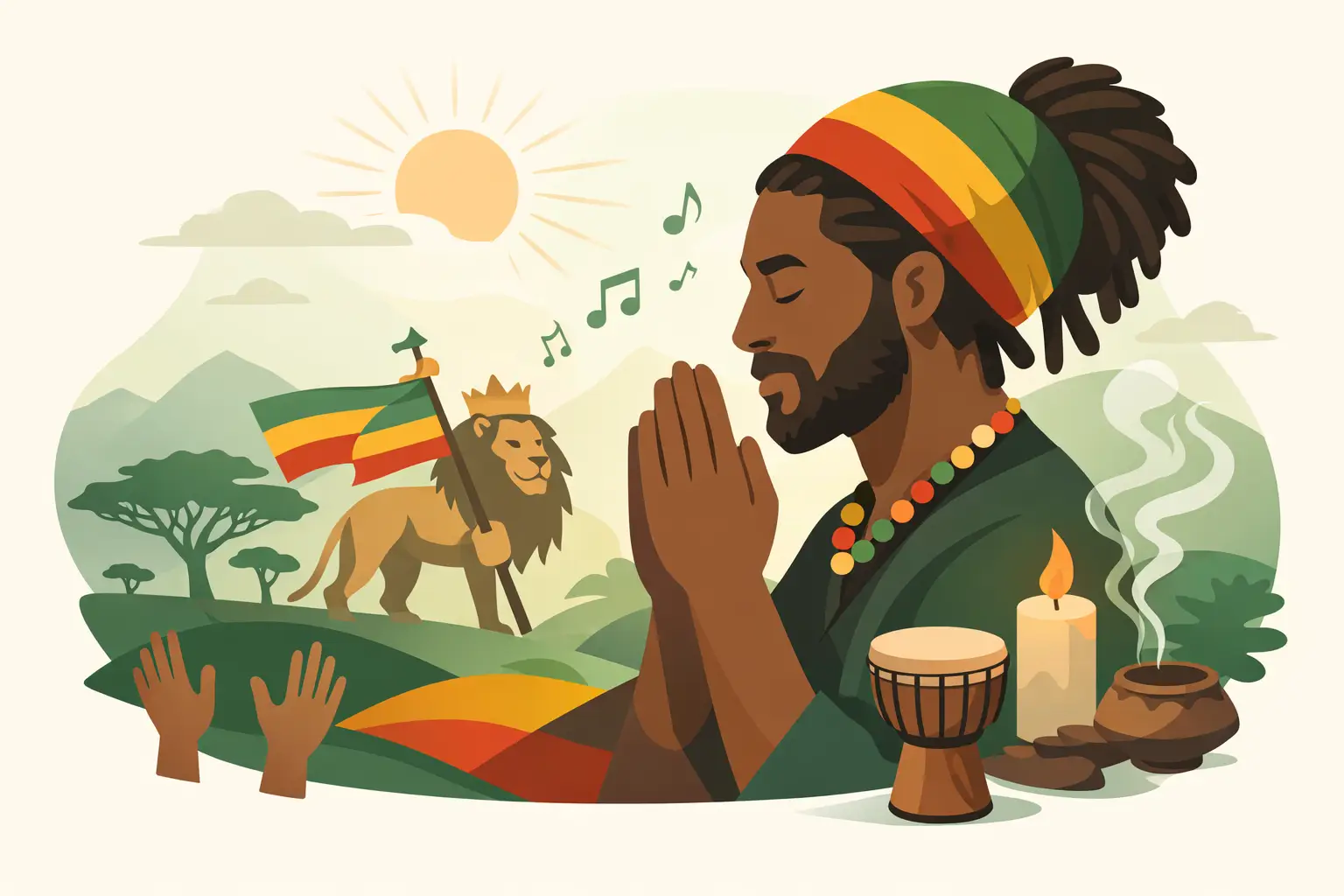 Rastafari Prayer and Chanting Meaning - Rasta Today